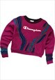 REWORK Champion X COOGI 90's Spellout Crewneck Sweatshirt Wo