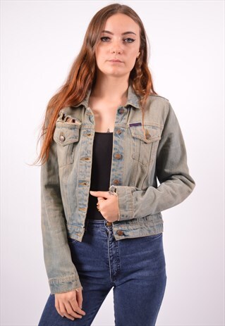 VINTAGE POLO RALPH LAUREN DENIM JACKET BLUE