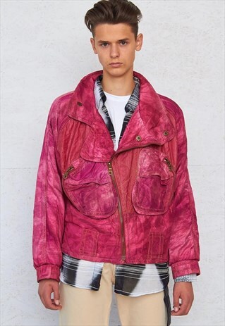 VINTAGE PINK EMMEGI JACKET