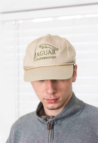 VINTAGE JAGUAR BASEBALL CAP LOGO 90S ONE SIZE 2.7