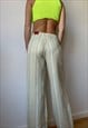 VINTAGE WITH TAGS MAXI STRIPPED TROUSERS