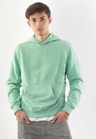 VINTAGE STONE ISLAND HOODIE SWEATER GREEN