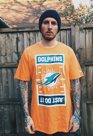 miami dolphins orange t shirt