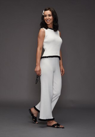 ELLA LOUNGE AND TWIN SET WHITE