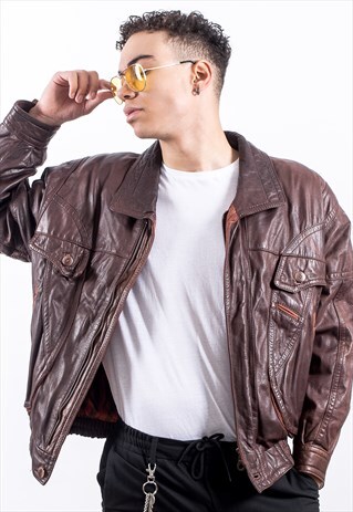 VINTAGE LEATHER JACKET