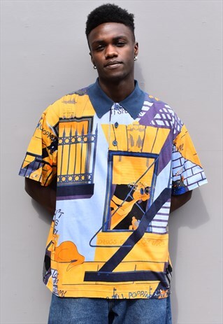 RARE VINTAGE 90S ICEBERG POLO TOP
