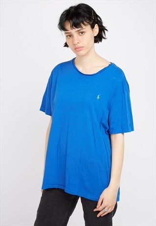 VINTAGE BLUE RALPH LAUREN T-SHIRT
