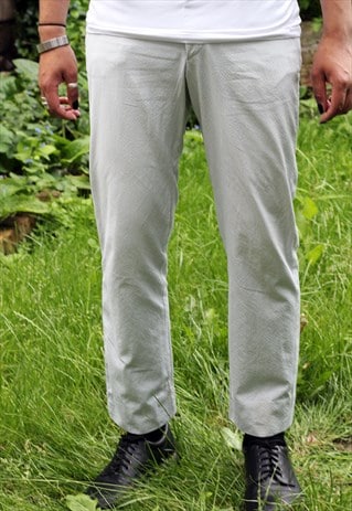 VINTAGE PAUL SMITH STRIPED COTTON TROUSERS