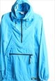 L.L.BEAN VINTAGE WINDBREAKER ANORAK 1/2 ZIP SHELL JACKET M