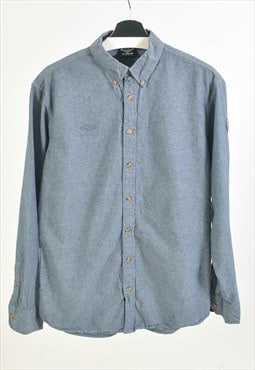 Vintage 00s UMBRO long sleeve shirt in blue