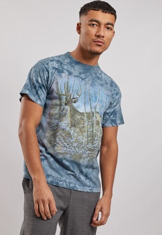 VINTAGE WILDLIFE PRINT T-SHIRT