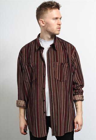 VINTAGE CORDUROY CORD SHIRT