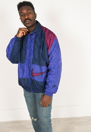 VINTAGE 80S USA NIKE SHELL SPORT JACKET / S0218