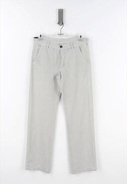 Stone Island Regular Fit Low Waist Trousers in Grey - 50