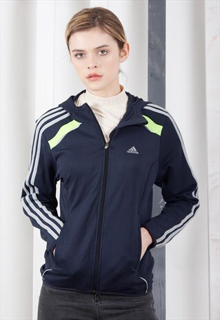 VINTAGE 90S ADIDAS TRACK JACKET / SHELL JACKET / WINDBREAKER