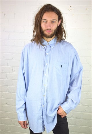 VINTAGE 90'S RALPH LAUREN MINI-HOUNDSTOOTH SHIRT