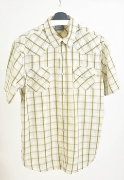 Vintage 90s WRANGLRE short sleeve shirt