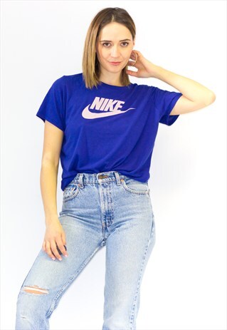 VINTAGE 90'S PURPLE NIKE T-SHIRT