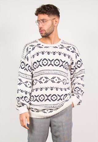 VINTAGE FAIRISLE KNIT JUMPER