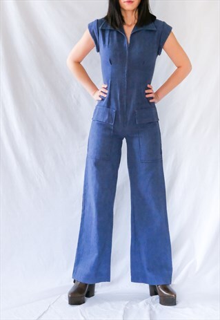 VINTAGE 70S DENIM JUMPSUIT