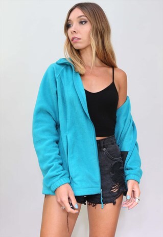 VINTAGE RETRO OVERSIZED COLUMBIA FLEECE