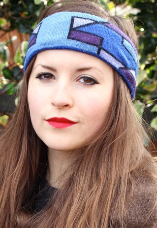 VINTAGE 90S SKI HEADBAND - FESTIVAL - ONE SIZE FITS ALL