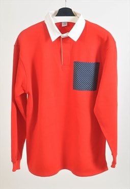 Vintage 00s reworked long sleeve polo shirt