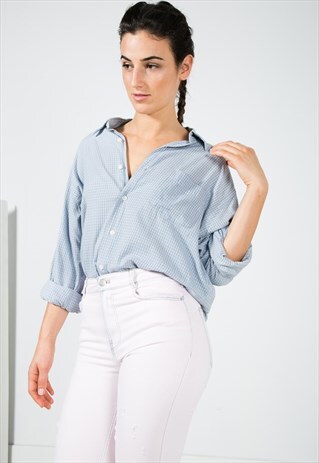VINTAGE 80S POLO RALPH LAUREN OVERSIZED SHIRT/ S4475