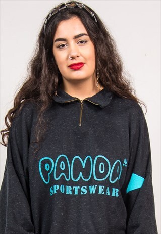VINTAGE WWF QUARTER ZIP SWEATSHIRT