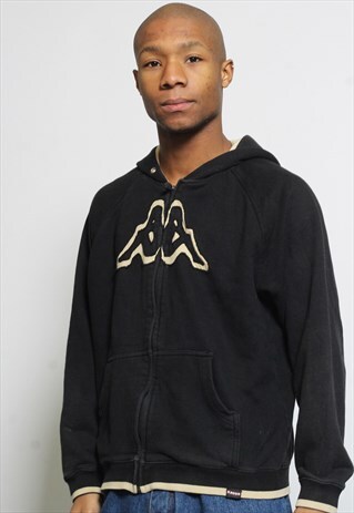 VINTAGE KAPPA FULL ZIP HOODIE (RTRN)