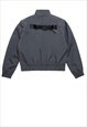 GORPCORE GRUNGE JACKET DETACHABLE UTILITY BOMBER IN GREY