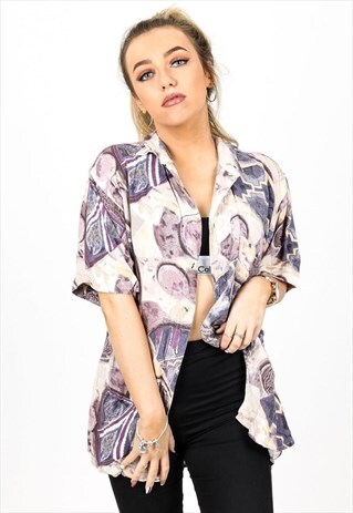 VINTAGE PATTERNED SHIRT S257