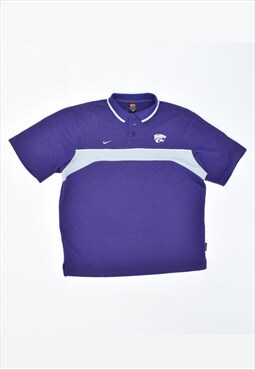Vintage 90's Nike Polo Shirt Purple