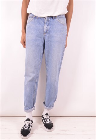LEE MENS VINTAGE JEANS W33 L34 BLUE 90S