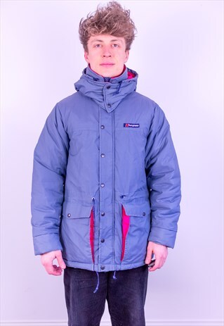 VINTAGE BERGHAUS SNOWCREST PADDED JACKET IN GREY