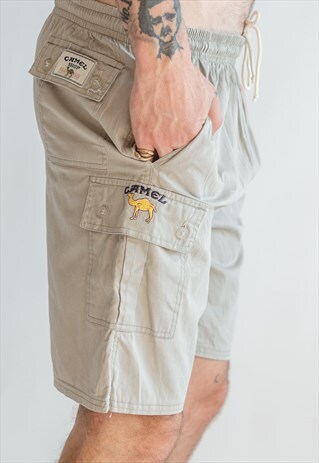 VINTAGE 90S UTILITY SHORTS BY CAMEL