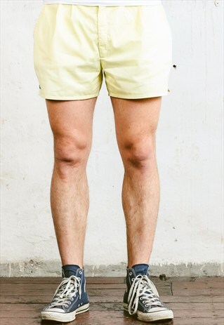 VINTAGE LACOSTE TENNIS SHORTS