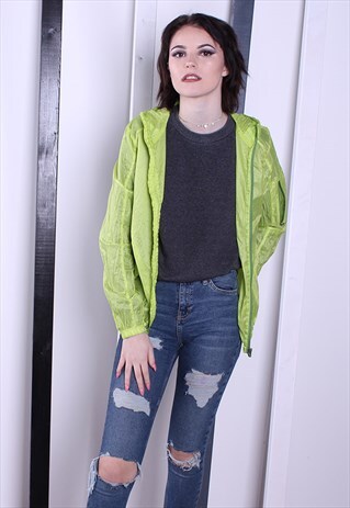 VINTAGE 90S SHELL JACKET/WINDBREAKER. UNISEX SPORTSWEAR.