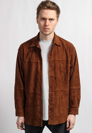 VINTAGE SUEDE SHIRT