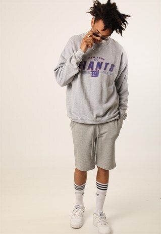 VINTAGE NFL GIANTS PRINT SWEATSHIRT