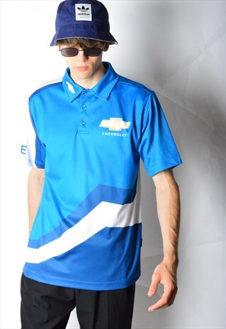 2000S BLUE CHEVROLET SPORTS SHIRT