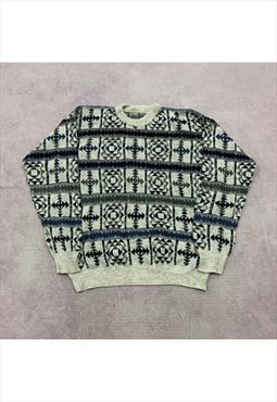 Vintage Knitted Jumper Men's L