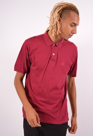 VINTAGE SERGIO TACCHINI POLO SHIRT PINK