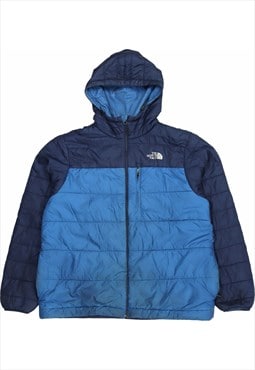 Vintage 90's The North Face Puffer Jacket Hooded Zip Up