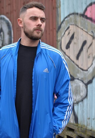 VINTAGE 90'S ADIDAS ANORAK WINDBREAKER JACKET