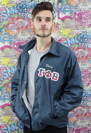 VINTAGE 90S SHELL JACKET / WINDBREAKER. UNISEX SPORTSWEAR.