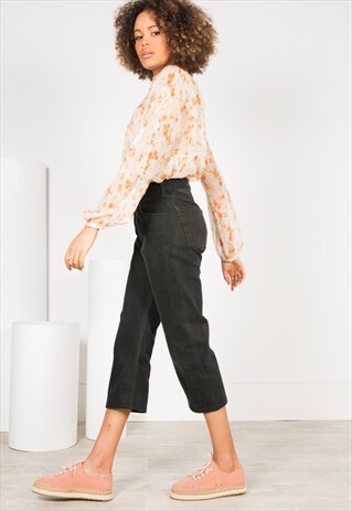 VINTAGE 80S LEVI'S CULOTTE JEANS / 0038 / 900