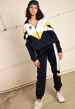 80'S RETRO ERREA ATHLEISURE TRACKSUIT CO-ORD TWO PIECE