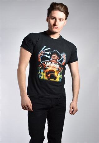 VINTAGE 1990S A NIGHTMARE ON ELM STREET FILM PROMO T-SHIRT