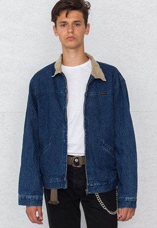 VINTAGE BLUE AMERICAN OUTDOOR DEPARTMENT DENIM JACKET